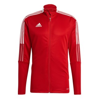 Bluza męska adidas Tiro 21 Track czerwona GM7308 Adidas teamwear