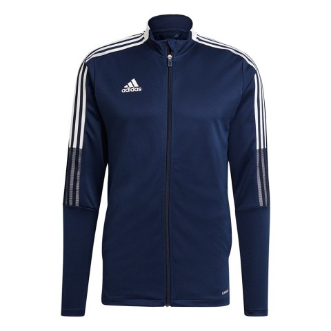 Bluza męska adidas Tiro 21 Track granatowa GH4474 Adidas teamwear Bluza męska adidas Tiro 21 Track granatowa GH4474 Adidas teamwear