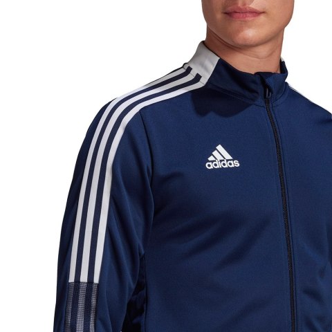 Bluza męska adidas Tiro 21 Track granatowa GH4474 Adidas teamwear Bluza męska adidas Tiro 21 Track granatowa GH4474 Adidas teamwear