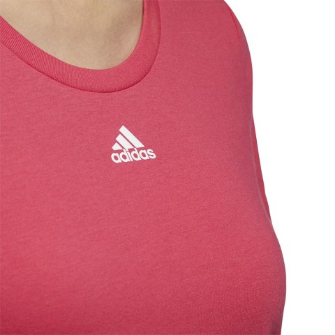 Koszulka damska adidas Essentials Tape Tee różowa GE1133 Adidas Koszulka damska adidas Essentials Tape Tee różowa GE1133 Adidas