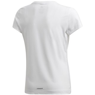 Koszulka dla dzieci adidas G a.r. Gfx Tee biało-niebieska GE0500 Adidas