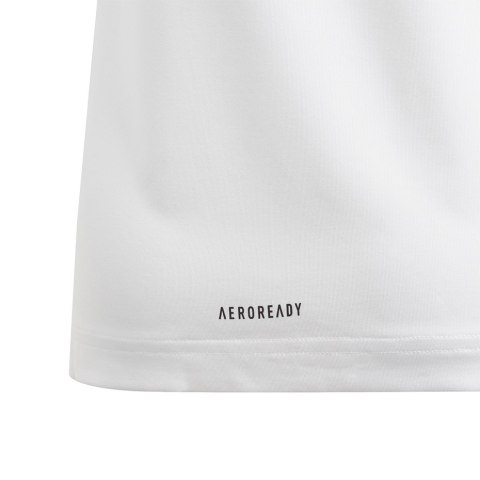 Koszulka dla dzieci adidas G a.r. Gfx Tee biało-niebieska GE0500 Adidas Koszulka dla dzieci adidas G a.r. Gfx Tee biało-niebieska GE0500 Adidas
