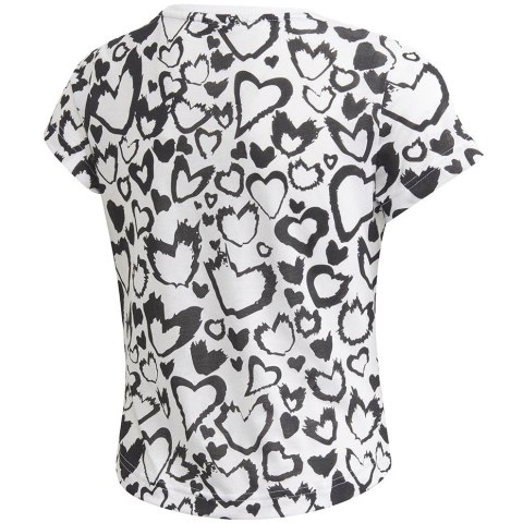 Koszulka dla dzieci adidas Must Haves Graphic Tee biała GE0937 Adidas Koszulka dla dzieci adidas Must Haves Graphic Tee biała GE0937 Adidas
