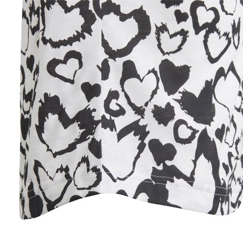 Koszulka dla dzieci adidas Must Haves Graphic Tee biała GE0937 Adidas Koszulka dla dzieci adidas Must Haves Graphic Tee biała GE0937 Adidas