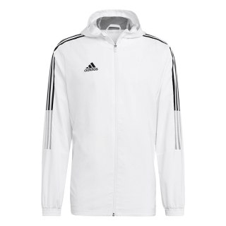 Kurtka męska adidas Tiro 21 Windbreaker biała GP4966 Adidas teamwear