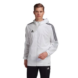Kurtka męska adidas Tiro 21 Windbreaker biała GP4966 Adidas teamwear