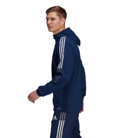 Kurtka męska adidas Tiro 21 Windbreaker granatowa GP4962 Adidas teamwear Kurtka męska adidas Tiro 21 Windbreaker granatowa GP4962 Adidas teamwear