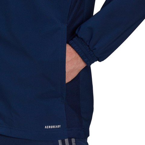 Kurtka męska adidas Tiro 21 Windbreaker granatowa GP4962 Adidas teamwear Kurtka męska adidas Tiro 21 Windbreaker granatowa GP4962 Adidas teamwear