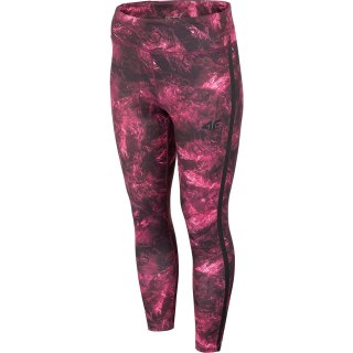 Legginsy damskie 4F multikolor allover H4Z20 SPDF010 91A 4F
