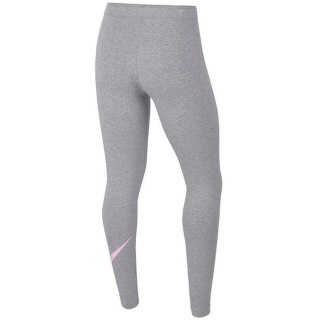 Legginsy dla dzieci Nike G NSW Favotites SWSH Tight szare AR4076 094 Nike