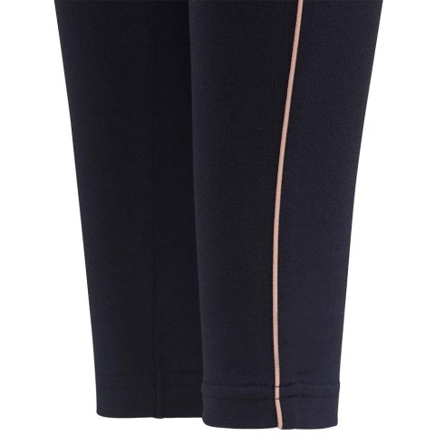 Legginsy dla dzieci adidas Lg Cot Tight granatowe GG3497 Adidas Legginsy dla dzieci adidas Lg Cot Tight granatowe GG3497 Adidas