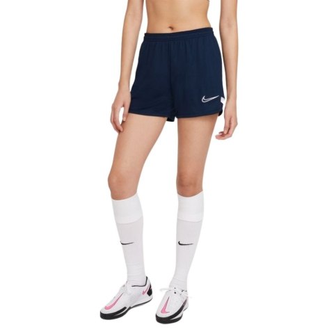Spodenki damskie Nike Dri-FIT Academy granatowe CV2649 451 Nike Football Spodenki damskie Nike Dri-FIT Academy granatowe CV2649 451 Nike Football