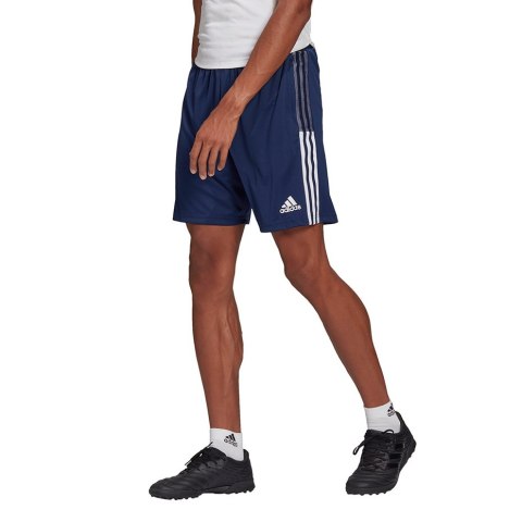 Spodenki męskie adidas Tiro 21 Training granatowe GH4471 Adidas teamwear Spodenki męskie adidas Tiro 21 Training granatowe GH4471 Adidas teamwear