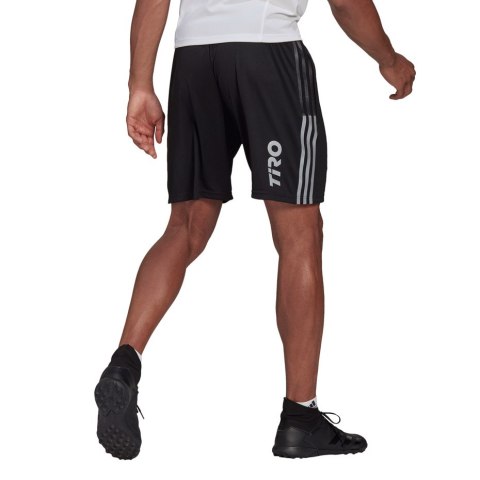 Spodenki męskie adidas Tiro Short Reflective Wording GQ1038 Adidas teamwear Spodenki męskie adidas Tiro Short Reflective Wording GQ1038 Adidas teamwear