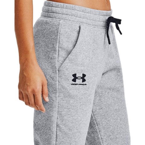 Spodnie damskie Under Armour Rival Fleece szary melanż 1356416 035 Under Armour Spodnie damskie Under Armour Rival Fleece szary melanż 1356416 035 Under Armour