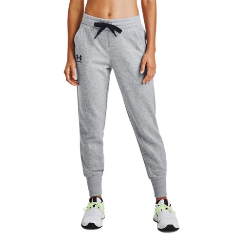 Spodnie damskie Under Armour Rival Fleece szary melanż 1356416 035 Under Armour Spodnie damskie Under Armour Rival Fleece szary melanż 1356416 035 Under Armour
