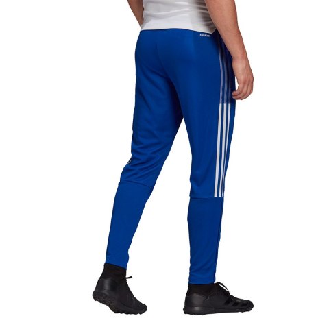 Spodnie męskie adidas Tiro 21 Training niebieskie GJ9870 Adidas teamwear Spodnie męskie adidas Tiro 21 Training niebieskie GJ9870 Adidas teamwear