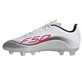 Buty adidas F50 Messi Club Jr FG/MG JP7457 biały 38 2/3 Adidas