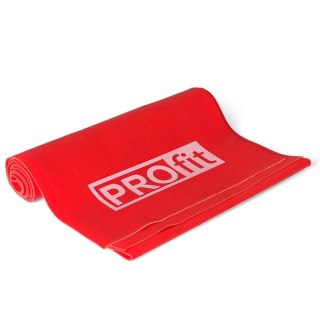 Guma Fitness Profit Heavy 120x15x0,55cm czerwona DK 2227 PROfit
