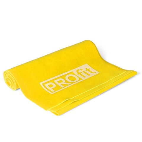 Guma Fitness Profit Light 120x15x0,35cm żółta DK 2227 PROfit Guma Fitness Profit Light 120x15x0,35cm żółta DK 2227 PROfit