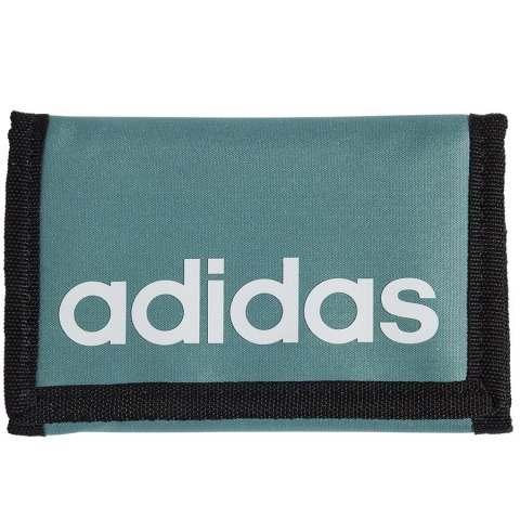 Portfel adidas Linear Wallet JX9049 zielony one size Adidas Portfel adidas Linear Wallet JX9049 zielony one size Adidas