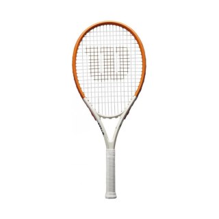 Rakieta do tenisa ziemnego Wilson Roland Garros Elite RKT 3 4 3/8 biało-pomarańczowa WR168410U3 Wilson