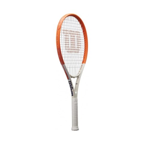 Rakieta do tenisa ziemnego Wilson Roland Garros Elite RKT 3 4 3/8 biało-pomarańczowa WR168410U3 Wilson Rakieta do tenisa ziemnego Wilson Roland Garros Elite RKT 3 4 3/8 biało-pomarańczowa WR168410U3 Wilson