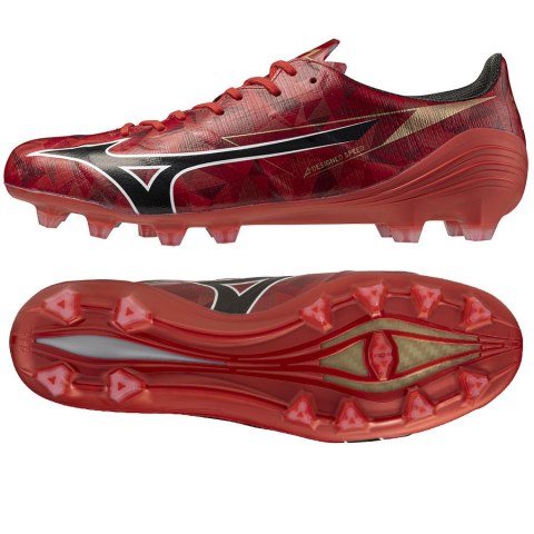 Buty Mizuno Alfa II Elite FG P1GA256260 czerwony 44 Mizuno