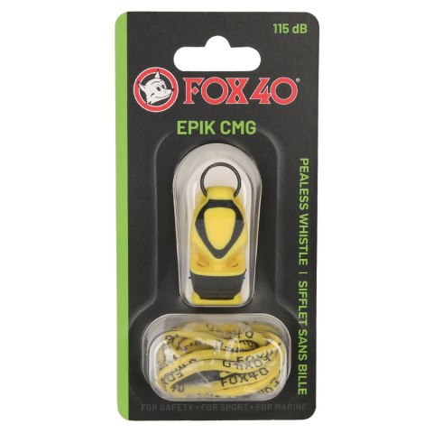 Gwizdek Fox 40 Epik 115 dB żółty Fox40 Gwizdek Fox 40 Epik 115 dB żółty Fox40