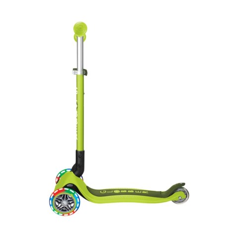 Hulajnoga SMJ Globber 3-kołowa 432-106-3 Primo Foldable Lights limonkowa Smj Hulajnoga SMJ Globber 3-kołowa 432-106-3 Primo Foldable Lights limonkowa Smj