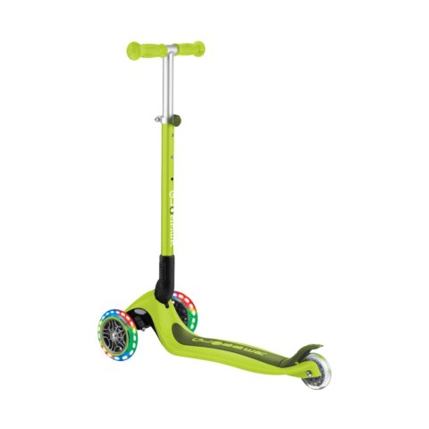 Hulajnoga SMJ Globber 3-kołowa 432-106-3 Primo Foldable Lights limonkowa Smj Hulajnoga SMJ Globber 3-kołowa 432-106-3 Primo Foldable Lights limonkowa Smj