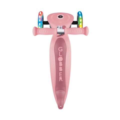 Hulajnoga SMJ Globber 3-kołowa 432-211-3 Primo Foldable Lights pastelowy róż Smj Hulajnoga SMJ Globber 3-kołowa 432-211-3 Primo Foldable Lights pastelowy róż Smj