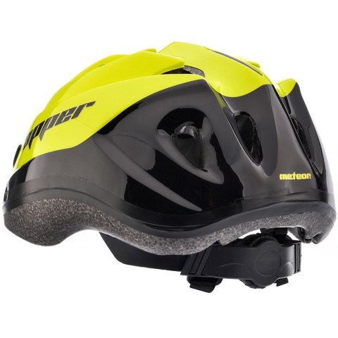Kask rowerowy Meteor KS07 Apper rozm. M 52-56 cm żółty 24889 Meteor Kask rowerowy Meteor KS07 Apper rozm. M 52-56 cm żółty 24889 Meteor
