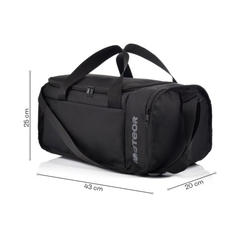 Torba Fitness Meteor Nanuq 20l czarna 16891 Meteor Torba Fitness Meteor Nanuq 20l czarna 16891 Meteor