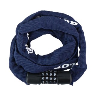 Zapięcie rowerowe Dunlop łańcuch na szyfr 120 cm granatowe 1042541 Dunlop