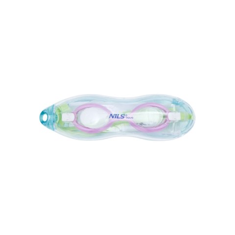 NQG700AF ZIELONY/ FIOLETOWY JUNIOR OKULARKI NILS AQUA NILS AQUA