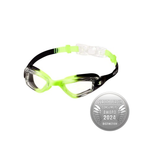 NQG770AF CZARNY/ ZIELONY JUNIOR OKULARKI NILS AQUA NILS AQUA