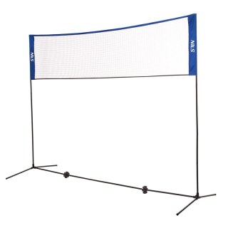 NT7111 3w1 SIATKA MULTIFUNKCYJNA BADMINTON+TENIS+SIATKÓWKA POKROWIEC PEŁNY NILS NILS