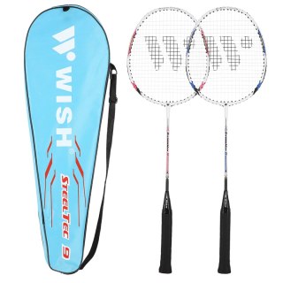 STEELTEC 9K ZESTAW RAKIET DO BADMINTONA WISH WISH
