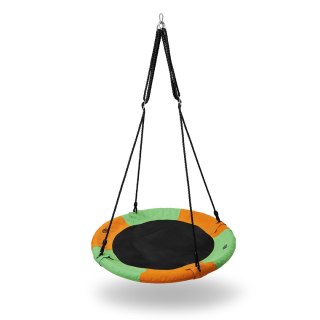NB5003 BOCIANIE GNIAZDO HUŚTAWKA POMARAŃCZOWO ZIELONY ŚR.90 CM NILS NILS