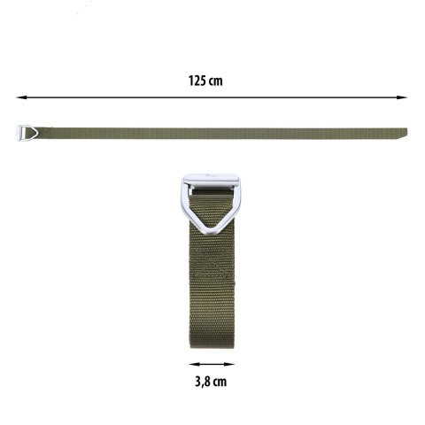 NC1728 PASEK TAKTYCZNY ZIELONY 125CM NILS CAMP NILS CAMP