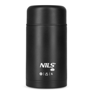 NC3802 TERMOS OBIADOWY 1000ML CZARNY NILS CAMP NILS CAMP