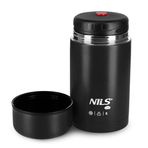 NC3802 TERMOS OBIADOWY 1000ML CZARNY NILS CAMP NILS CAMP