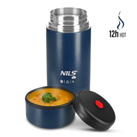 NC3802 TERMOS OBIADOWY 1000ML NIEBIESKI NILS CAMP NILS CAMP