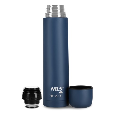 NC3804 TERMOS TURYSTYCZNY 1000 ML NIEBIESKI NILS CAMP NILS CAMP