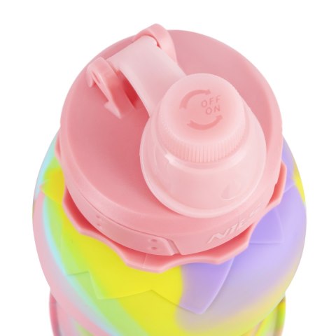 NC4102 BIDON SILIKONOWY SKŁADANY 700ML RÓŻOWY NILS NILS