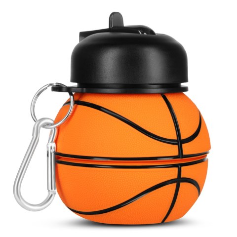 NC4104 BUTELKA SPORTOWA SKŁADANA 550ML BASKETBALL NILS NILS