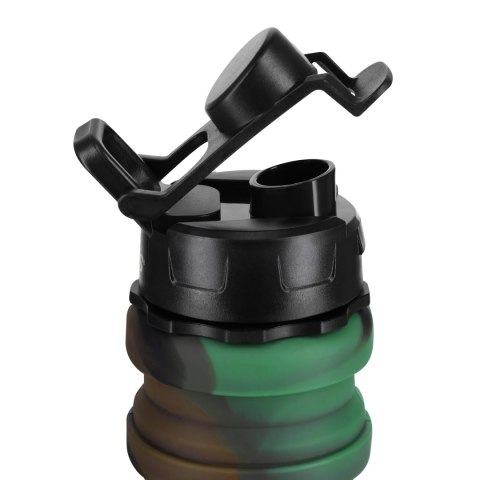 NC4106 BIDON SILIKONOWY SKŁADANY 500ML ZIELONY NILS NILS