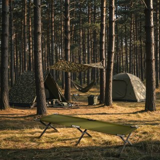 NC2756 ŁÓŻKO POLOWE SKŁADANE ZIELONE 200 CM NILS CAMP NILS CAMP