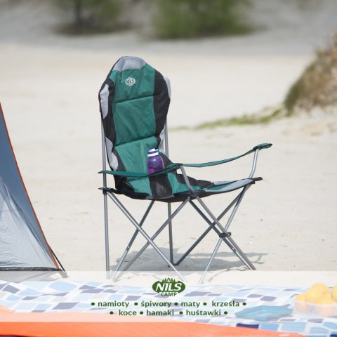 NC3080 ZIELONY KRZESŁO TURYSTYCZNE NILS CAMP NILS CAMP